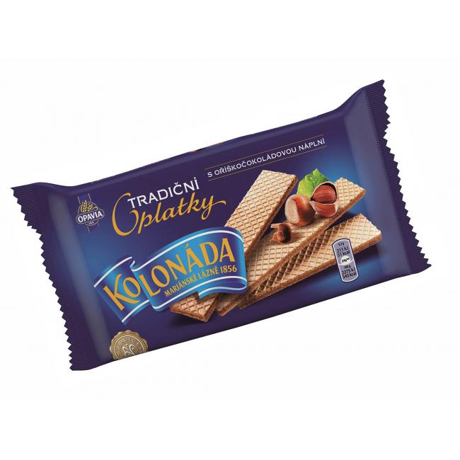 Oplatky Kolonáda Premium -tradiční- oříšková čokoláda 140 g