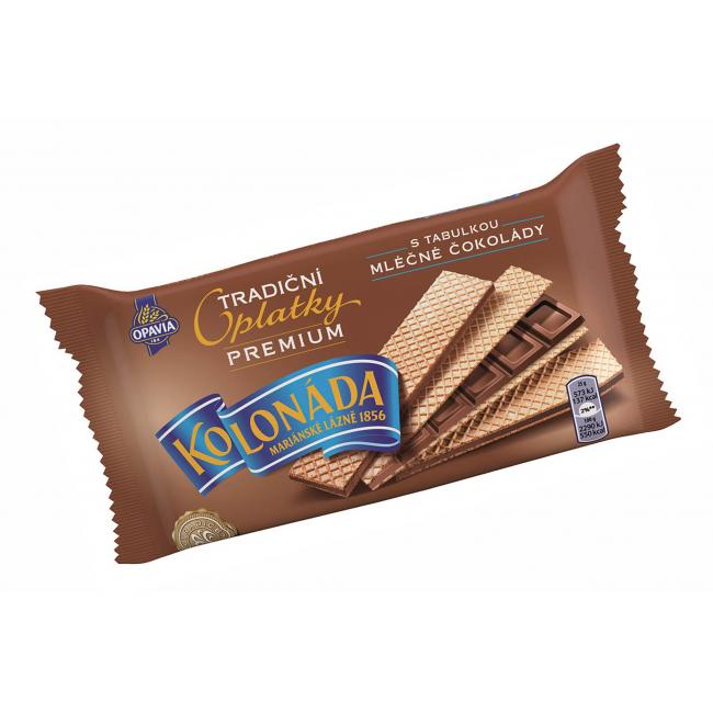 [PT404045] Oplatky Kolonáda Premium - mléčná čokoláda 92 g