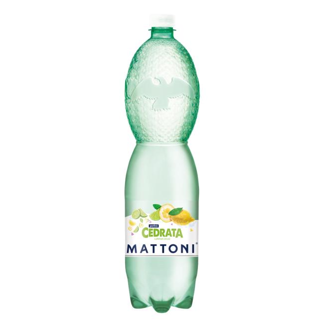 Minerální voda MATTONI ochucená - cedrata sycená 6 x 1,5 ℓ