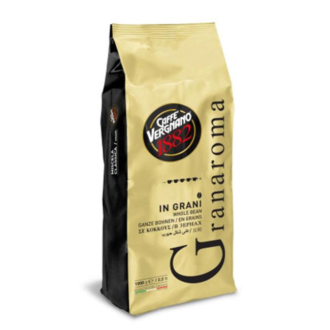 Káva Vergnano Gran Aroma, zrnková, 1kg