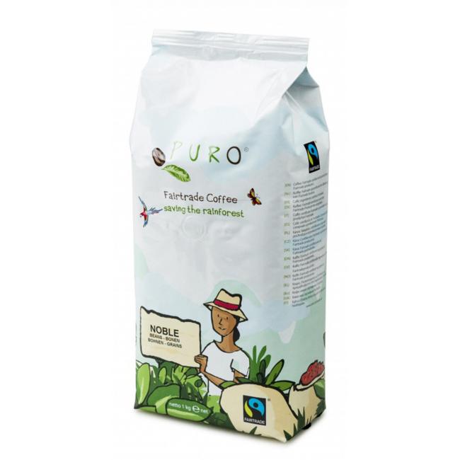 [PT501044] Káva Fairtrade Puro Noble zrnková 1 kg