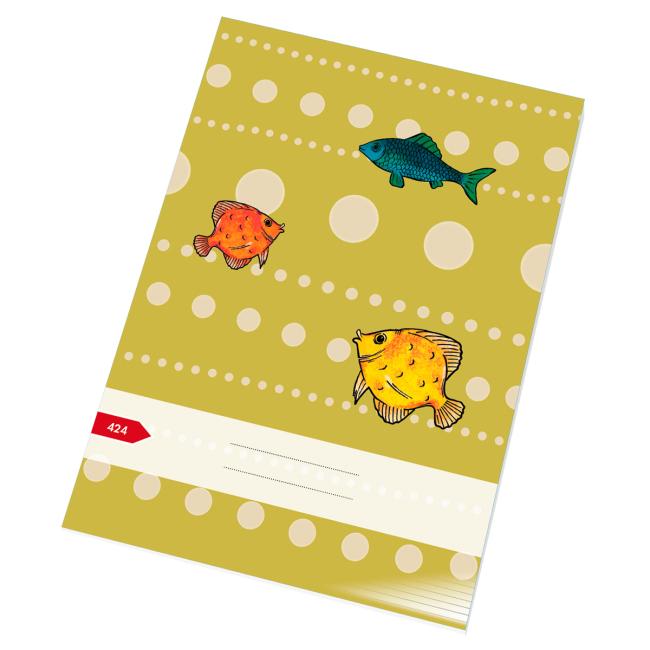 [BK042400] Sešit 424, A4, 20 listů, linkovaný