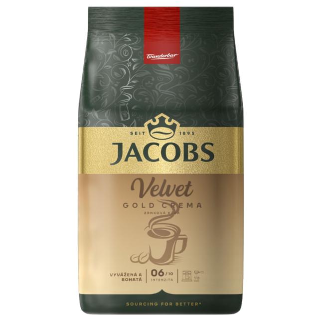 [PT501049] Káva Jacobs Velvet Crema Gold zrnková 1000g