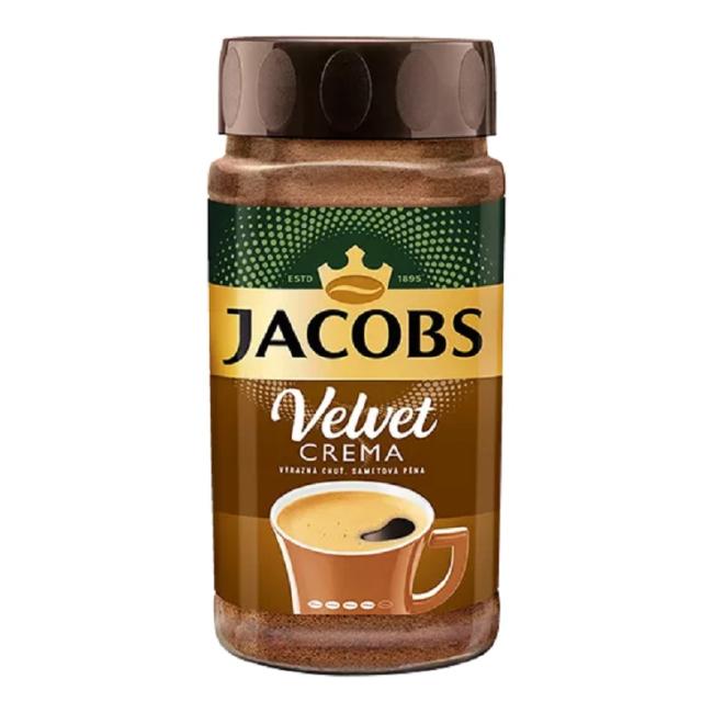Káva JACOBS Velvet Crema instantní 200 g