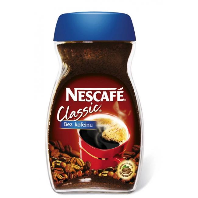 [PT502003] Káva NESCAFÉ CLASSIC bez kofeinu instantní 100 g