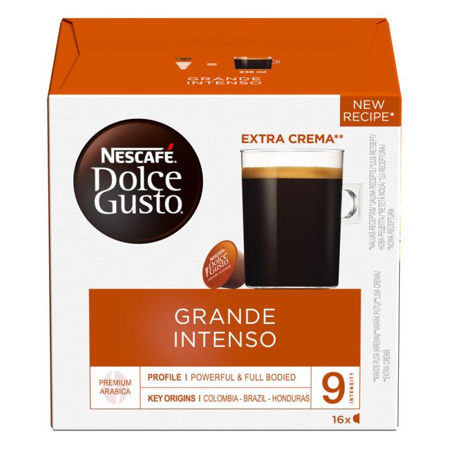 Kávové kapsle DOLCE GUSTO Grande Intenso (16 ks)