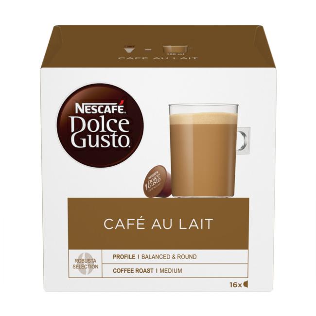 Kávové kapsle DOLCE GUSTO Café Au Lait (16 ks)