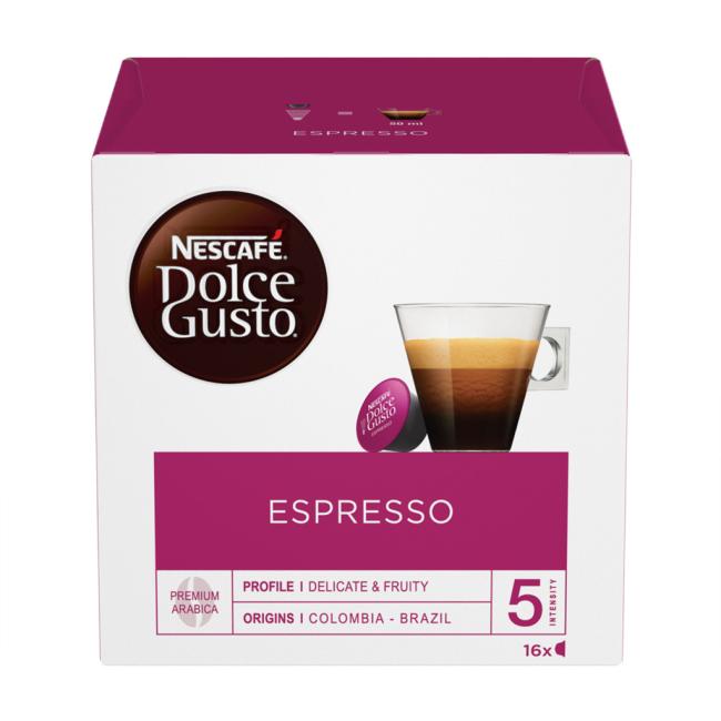Kávové kapsle DOLCE GUSTO Espresso (16 ks)