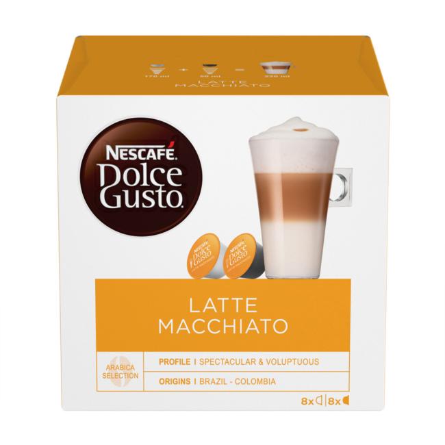 [PT502085] Kávové kapsle DOLCE GUSTO Latte Macchiato (16 ks)