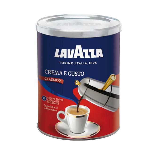 Mletá káva LAVAZZA Crema e Gusto 250 gv dóze