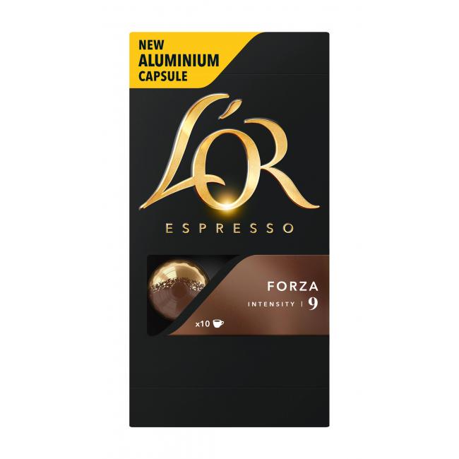 Kapsle L´OR Forza 10 kapslí 52 g