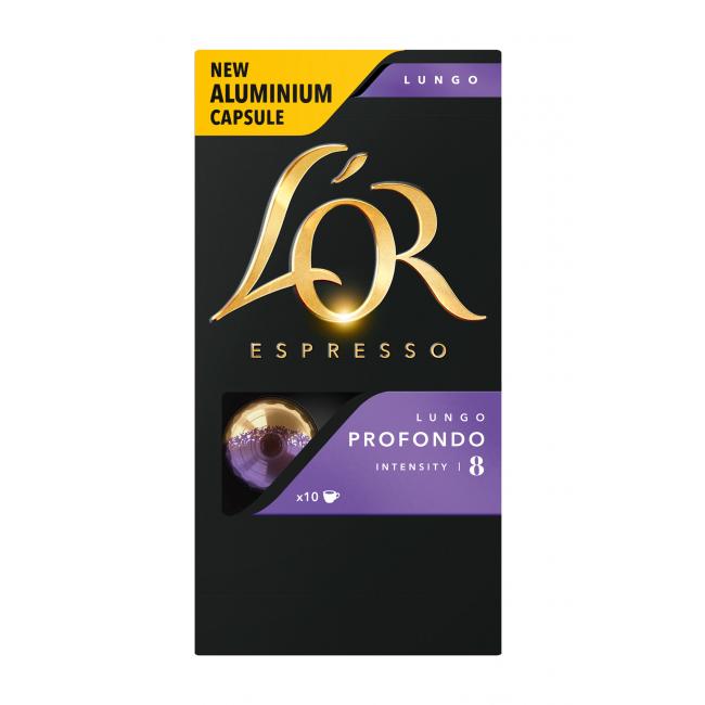 Kapsle L´OR Profondo 10 kapslí 52 g