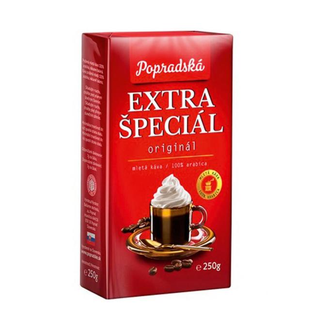 Káva Popradská extra speciál mletá 250g BOP