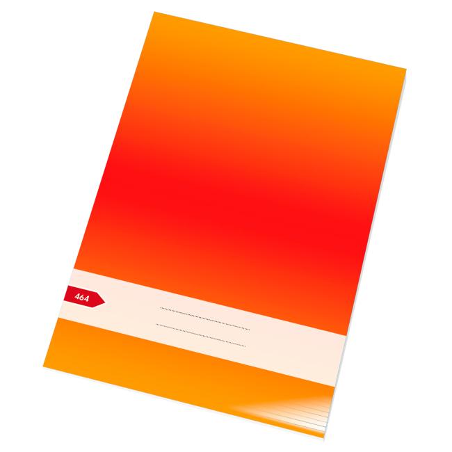 [BK046400] Sešit 464, A4, 60 listů, linkovaný