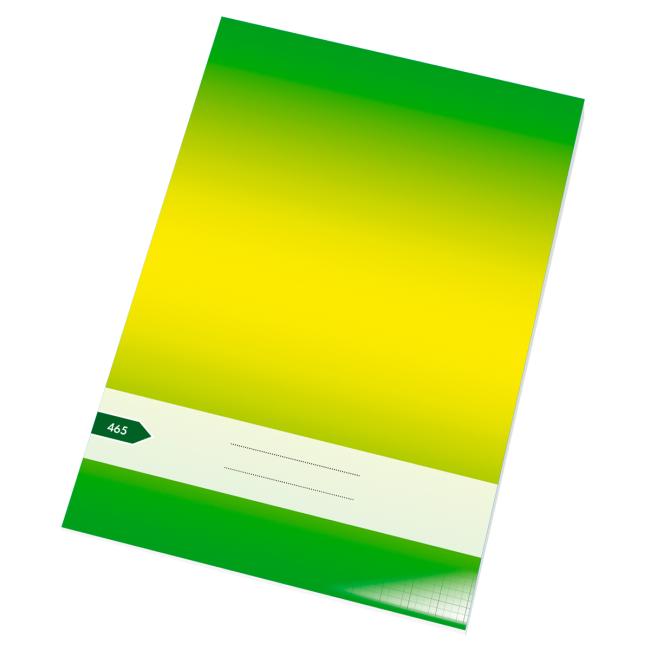 [BK046500] Sešit 465, A4, 60 listů, čtverečkovaný
