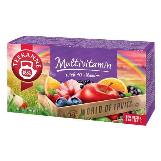 Čaj TEEKANNE ovocný Multivitamin HB 20 x 2,5g