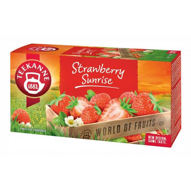 [PT604563] Čaj TEEKANNE ovocný Strawberry Sunrise HB 20 x 2,5g