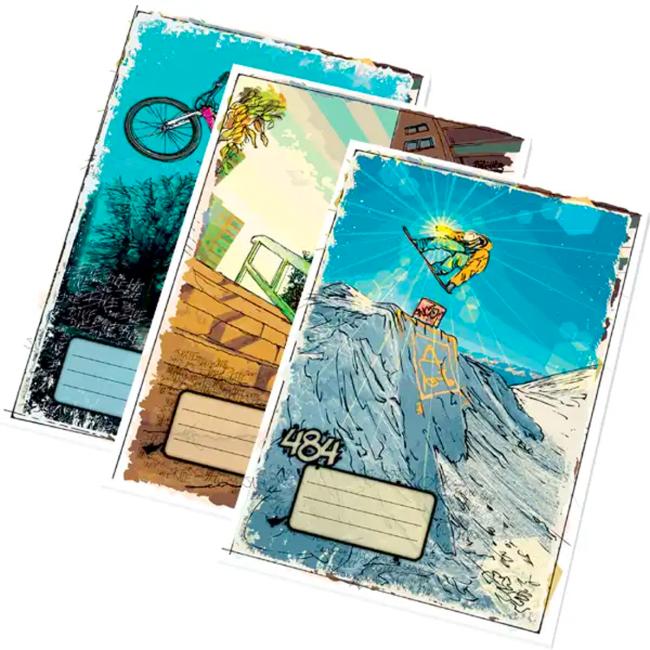 [BK048400] Sešit 484, A4, 80 listů, linkovaný