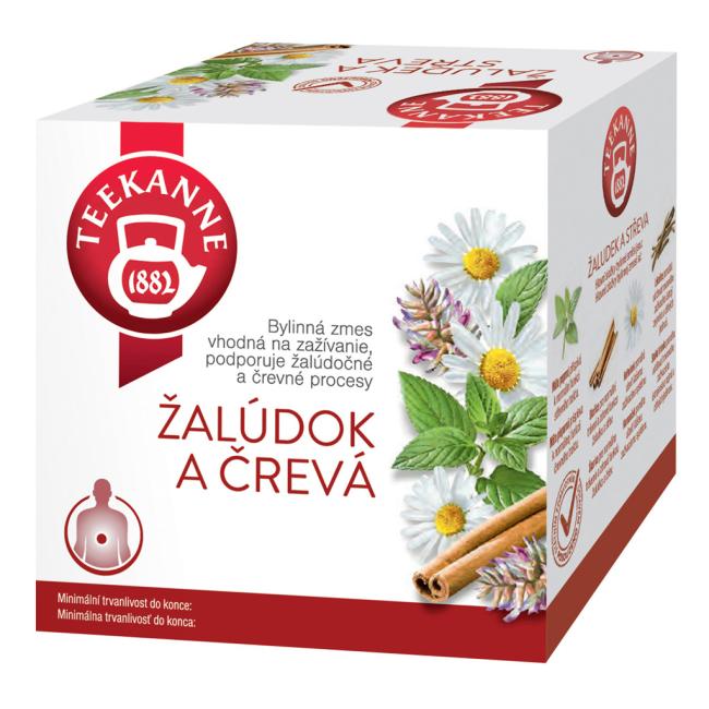 [PT604598] Čaj TEEKANNE bylinný Žaludek a střeva HB 10 x 2g