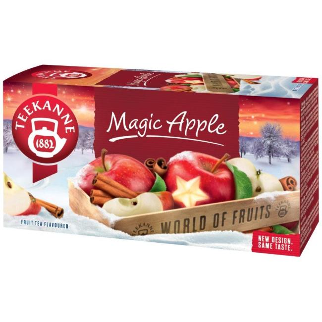 [PT604638] Čaj TEEKANNE ovocný Magic Apple & Cinnamon HB 20 x 2,25g