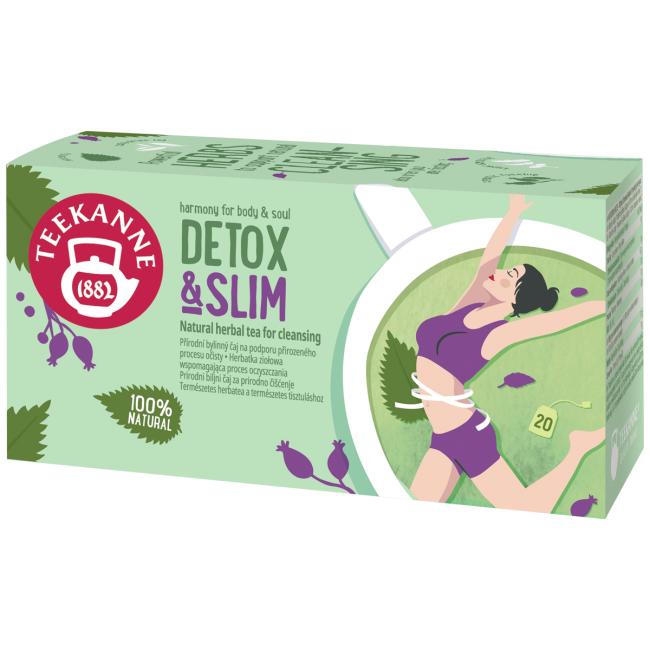 Čaj TEEKANNE Harmony pro body & soul Detox & Slim HB 20 x 1,6g