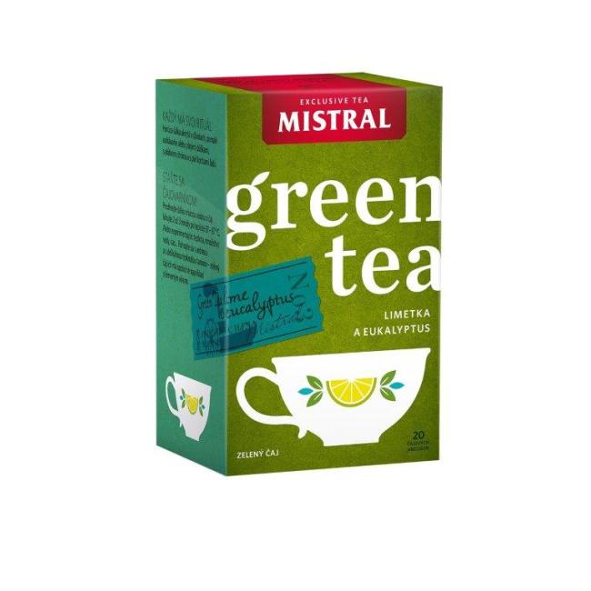 [PT604800] Čaj MISTRAL zelený Limetka a eukalypt HB 30 g