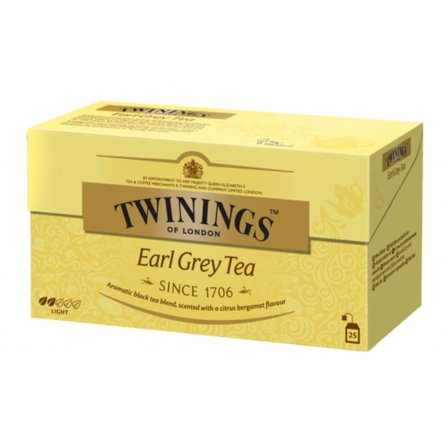 Čaj Twinings černý Earl Grey HB 25 x 2g