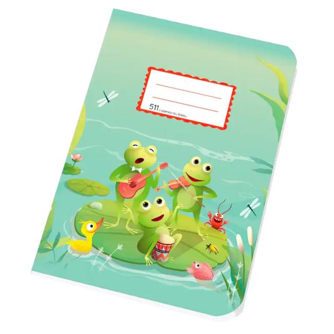 [BK051101] Sešit 511 s pomocnou linkou, A5