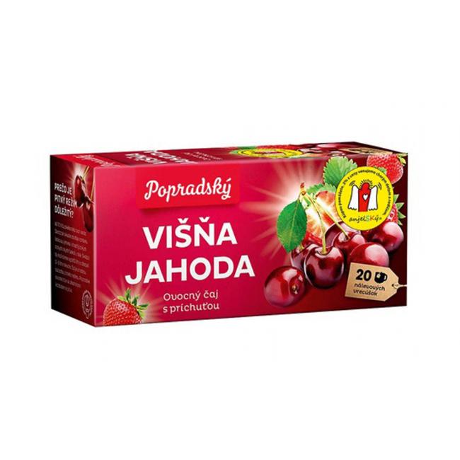 Čaj BOP ovocný višeň jahoda 20 x 2g