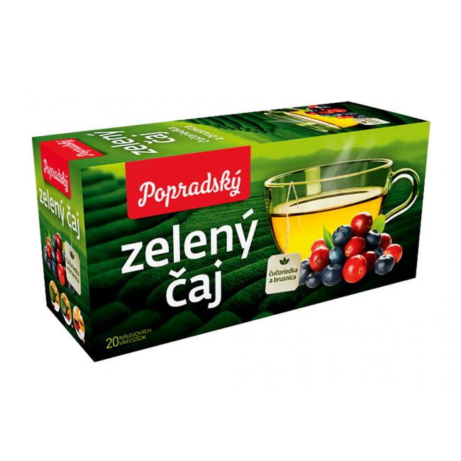 Čaj BOP zelený borůvka a brusinka 30g