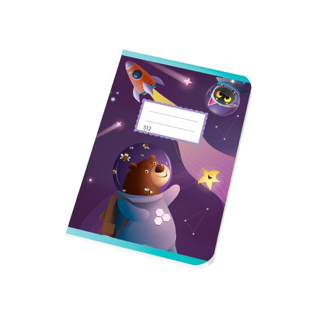 [BK051200] Sešit 512 A5 10 listů linkovaný