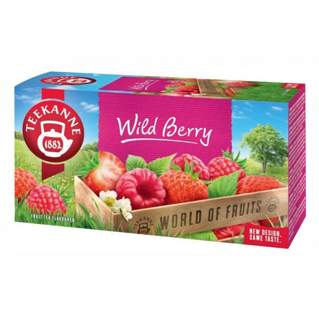 [PT606180] Čaj TEEKANNE ovocný Wild Berry HB 20 x 2g