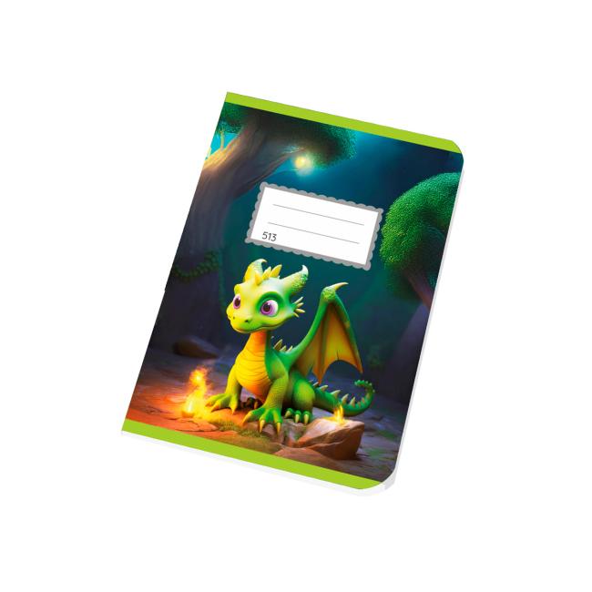 [BK051300] Sešit 513, A5, 10 listů, linkovaný