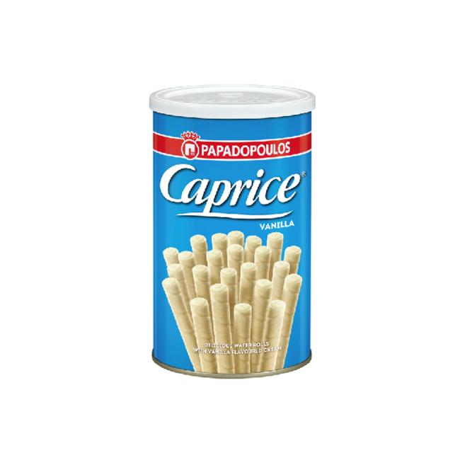 Caprice Vanilla plněné trubičky 115g