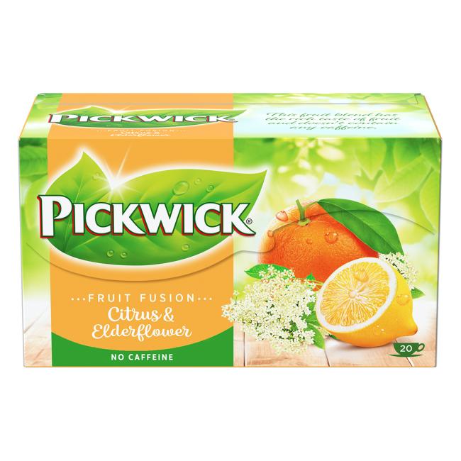 Čaj PICKWICK citrus s bezovým květem HB 20 x 2g