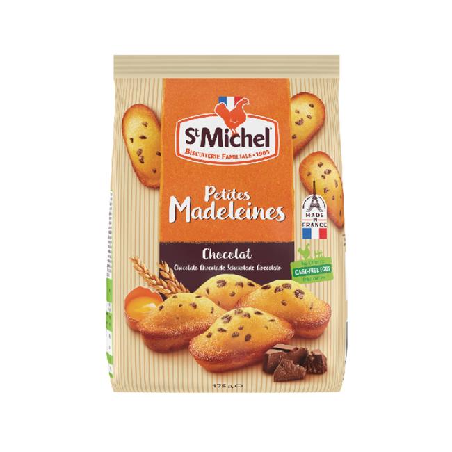 St Michel Mini Madlenky s kousky čokolády 175g