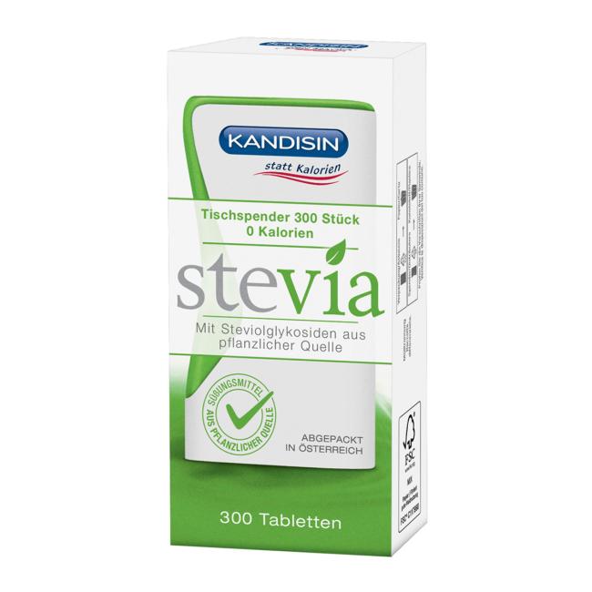 Sladidlo Stevia Kandisin tablety 300 tablet