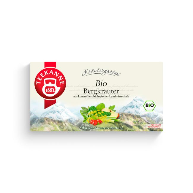 [PT694332] Čaj TEEKANNE Bio Bergkräuter HB 20 x 1,8g