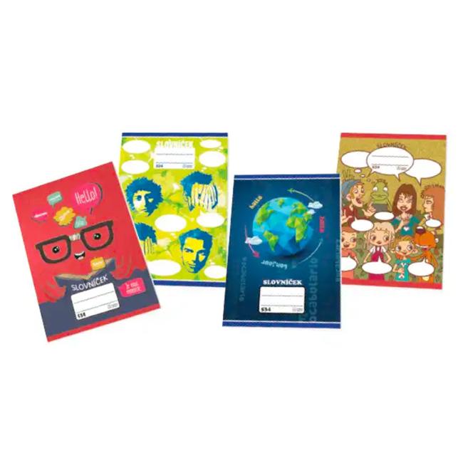 [BK053400] Sešit na slovíčka 534, A5, 30 listů, linkovaný