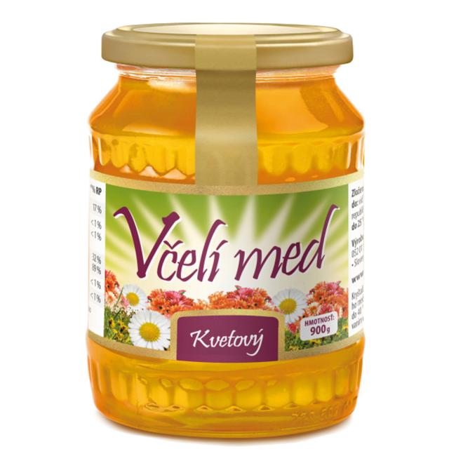 [PT700064] Med včelí MEDAS květový 900g