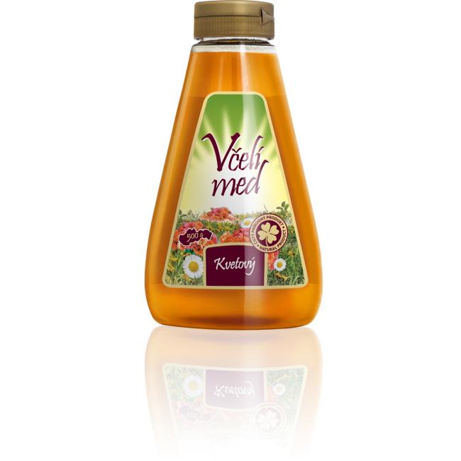 [PT700068] Med včelí MEDAS květový s dávkovačem 500g