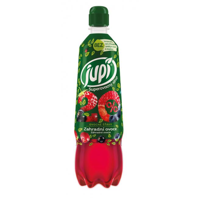 Sirup Jupí Superovocný hustý Zahradní ovoce 0,7l