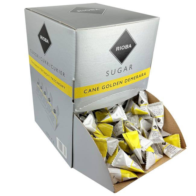 [PT700524] Cukr Rioba třtinový 500 x 4 g pyramidky