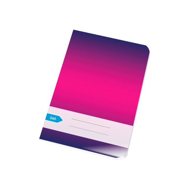 [BK056000] Sešit 560, A5, 60 listů, čistý