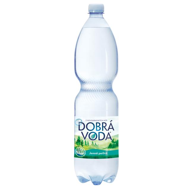Minerální voda Dobrá voda jemně perlivá 6 x 1,5 ℓ