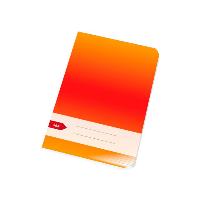 [BK056400] Sešit 564, A5, 60 listů, linkovaný