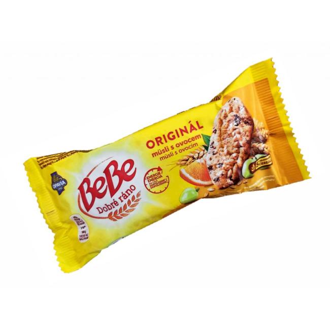 [PT800037] BeBe Dobré ráno müsli s ovocem 50 g
