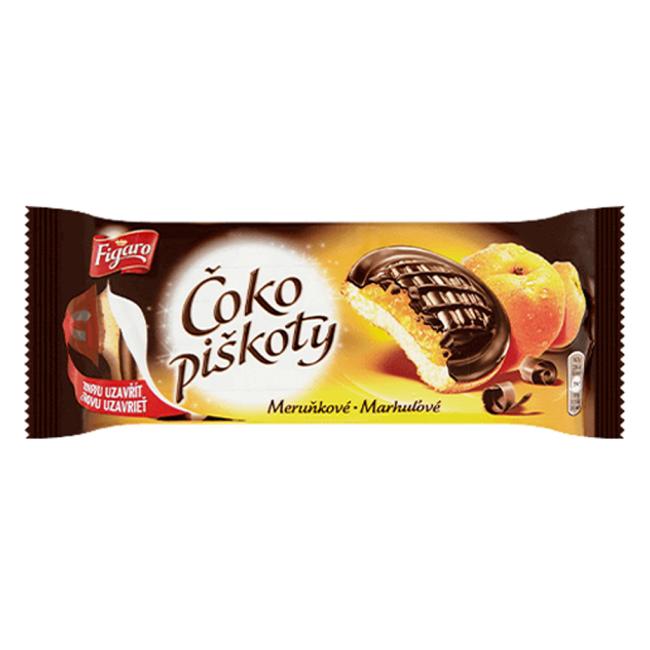 Figaro Čoko piškoty meruňka 147 g