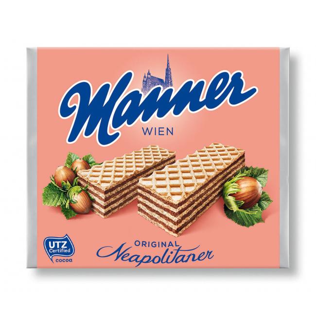 [PT800140] Oplatky Manner lískooříškové 75 g