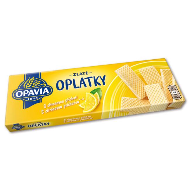Zlaté oplatky citrónové 146g